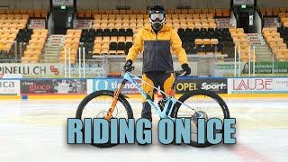 Riding a mountain bike on ice screenshot 5