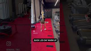 ‼️ GREAT WAY TO WARM UP FOR WORKOUTS OR RUNNING! #workout #glutes #exercise #wellness