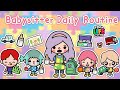 Babysitter Daily Routines 🍼👶🏻👧🏻 | Toca Life World I กิจวัตรประจำวันของพี่เลี้ยงเด็ก | Toca Boca