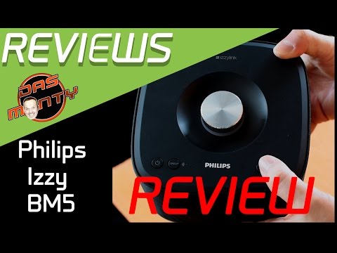 Philips Izzy BM5 Review - Test der Bluetooth-lautsprecher - Speaker - Deutsch German - Das Monty