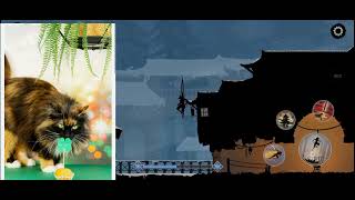 Ninja Gameplay with Cute Cat 😼🔥 #shorts screenshot 4