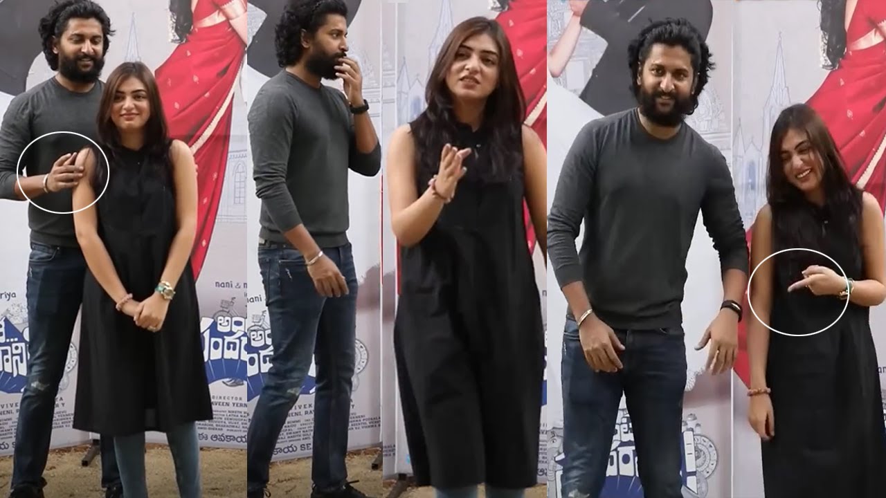 See How Natural Star Nani Behaviour With Actress Nazriya - Ante Sundaraniki | Nazriya Nazim