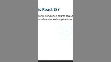 React JS Tutorial Part 1 #reactjs #education #shahidnaeem #coding #viralvideo #programming #skills