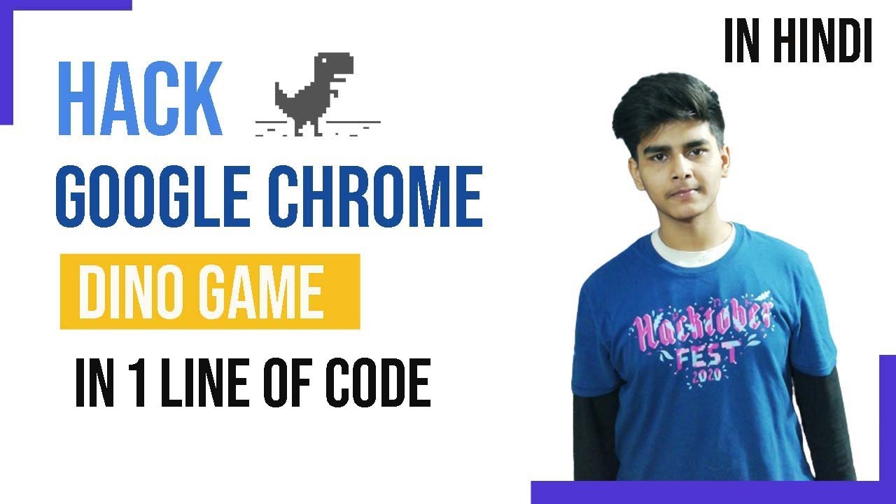 Automate chrome Dino game || Hack chrome Dino game || Dino game ...