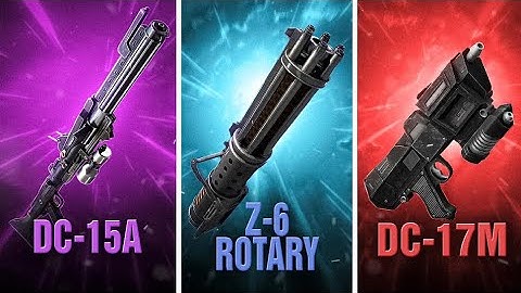 ALLE Clone Trooper Blasters, elk type/elke variant uitgelegd!