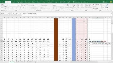 2 - Data Encryption Standard (DES) With Excel : Message Encoding