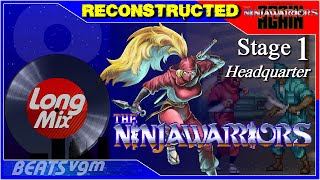 The Ninja Warriors Snes - Stage 1 Headquarter Reconstructed Long Mix 8-Beatsvgm