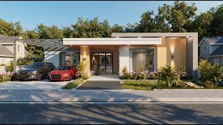 Modern 3 Bedroom House 18x21 (378 m²) | Luxury Minimalist Design