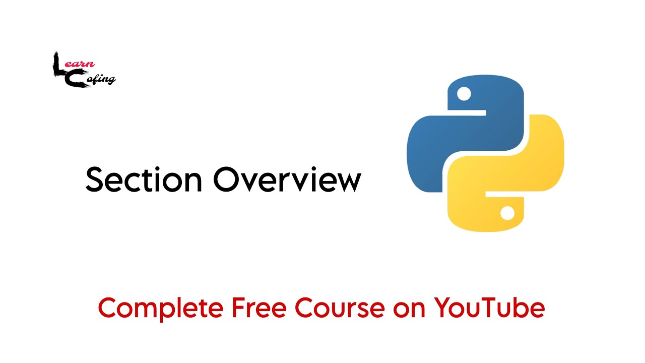 Python Course for Beginners #5 – Section Overview & What’s Next? - YouTube