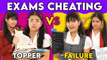 BOARD EXAMS - Topper vs Failure | School Students Study Routine | Anaysa