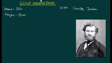 Group Homomorphism - Introduction