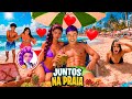 ESTEVÃO FOI ESCONDIDO COM A RUMI PARA A PRAIA!!😱🏝️ *gabriel espionou eles!