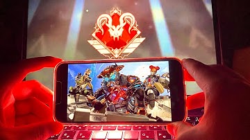 【APEXMOBILE】iPhone世界最速プレデターの手元キル集🥀