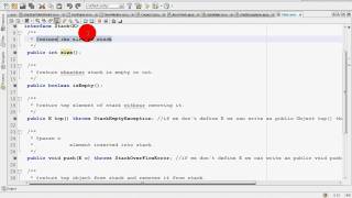 Tut 017 - Stack with Array in Java Tut 019 Stack With Array In Java Cont D Avi