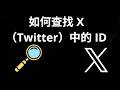 如何查找 X(Twitter)中的 ID - 完整指南