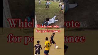 which one is good vote for performance #football #ronaldo #ronado #duet #messi