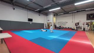 Youth Katame-no-kata at the British Kata Championship 2025 Mia Maynard &amp; Isabelle Bendle
