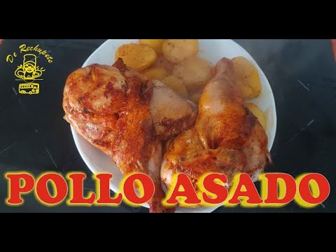 COMO PREPARAR POLLO ASADO EN HORNO ELECTRICO - YouTube