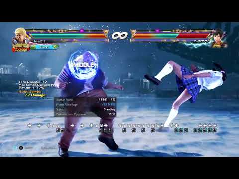 2 Bob CD+2 Combos Spiral Rocky 80 or 78 Damage Season 4 TEKKEN™7_20220610065525