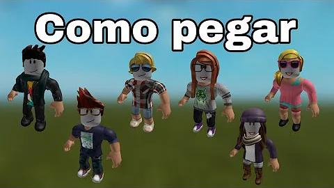Roblox - Como pegar os avatares grtis Serena, Lin,...