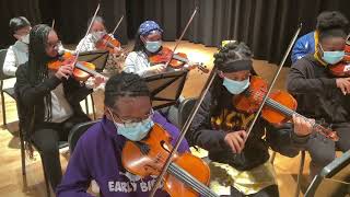 Young Middle School Orchestra plays String Explosion