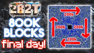 2b2t: 800k blocks, THE FINALE.