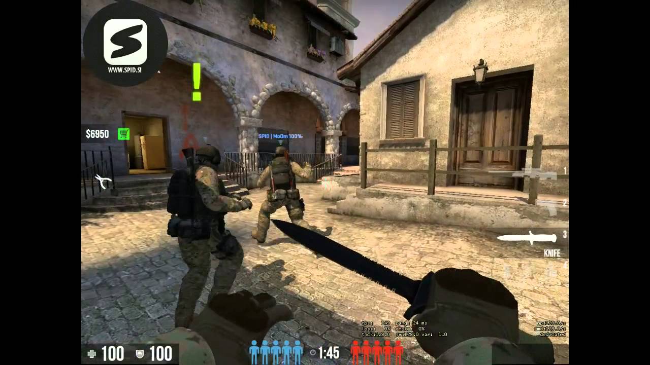 SPID CS:GO - practice vs iNfernity - de_inferno_se