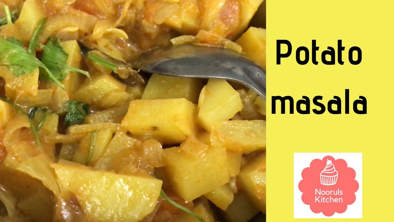 Potato Masala for Chapathi in tamil Spicy Potato Masala Potato