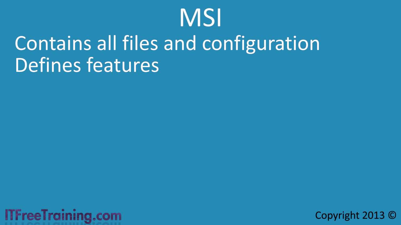 MCITP 70-640: Group Policy Software Installation Introduction mcse 證書
