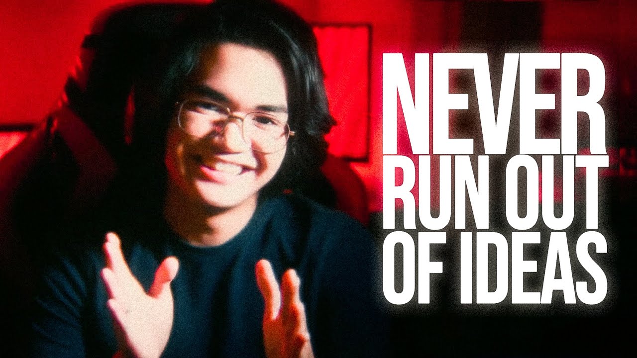 NEVER RUN OUT OF IDEAS (ever. hopefully.) - Creativity Life Hack
