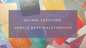 Sacred Creators Oracle Walkthrough