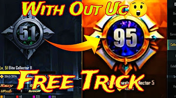 BGMI COLLECTION LEVEL KAISE BADHAYE | 100% FREE How To Increase Garden Collection Level | FAST😲