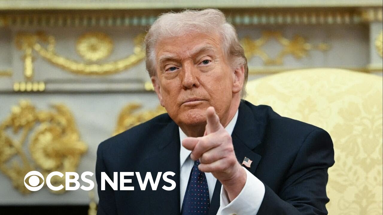 Trump says he must have role in choosing Iran's next leader