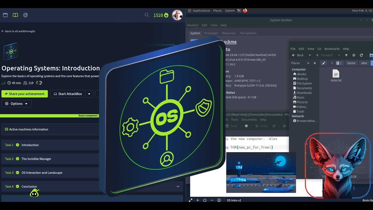 TryHackMe Operating Systems: Introduction | Full Walkthrough 2026 - YouTube