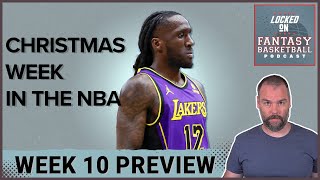 NBA Fantasy Basketball Week 10: Christmas Week Strategy & Streaming #NBA #fantasybasketball