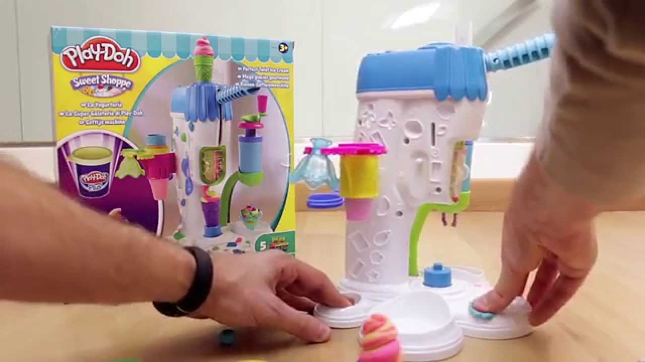 La super gelateria Play-Doh, pasta da modellare e gelati! 