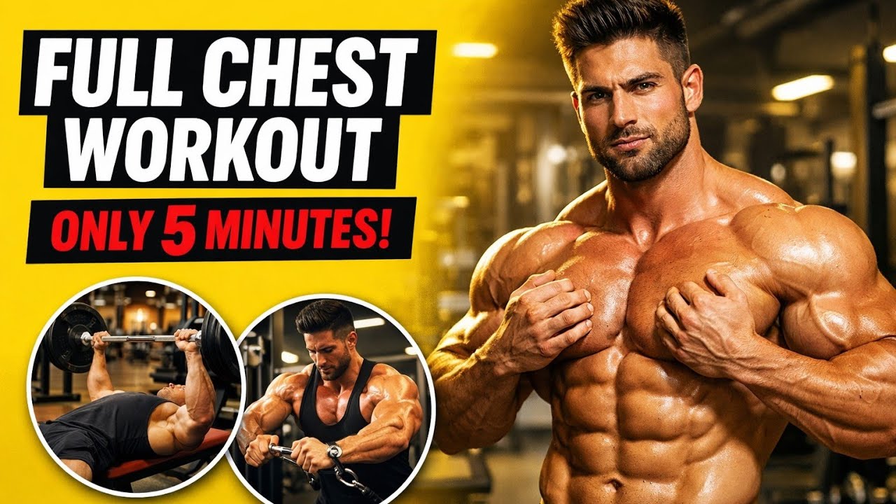 | Ultimate Chest Day Gym Workout | Build a Bigger, Stronger Chest | 