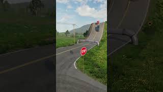 Colorful Cars vs Barriers – BeamNG.Drive Part #18 #beamngdrive #shorts screenshot 5