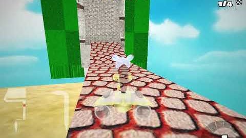 SuperTuxKart: MyOLDtrack 1 Lap in 1:20!