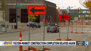 Thumbnail Fulton Street and Market Avenue construction delayed again