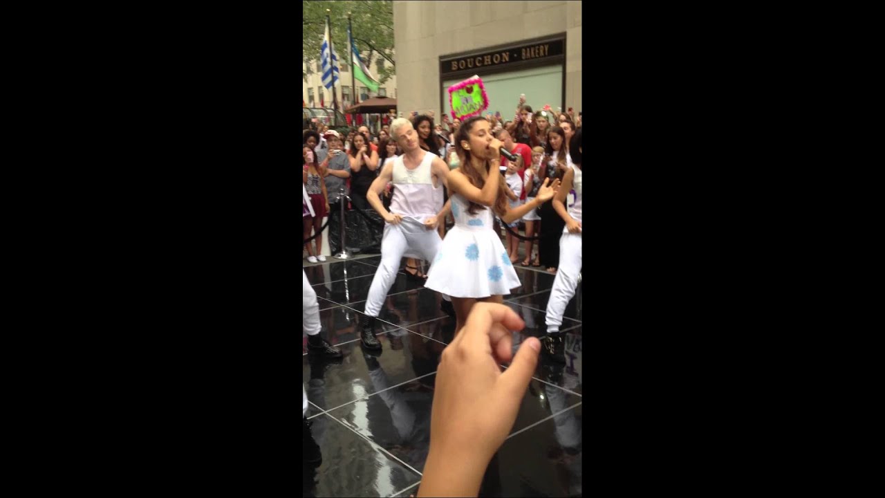 Ariana Grande- Today Show singing The Way 9-3-13