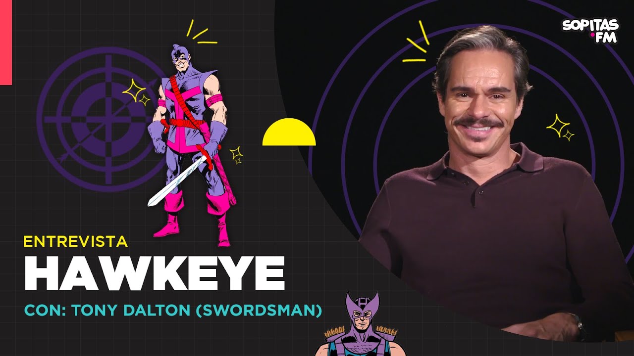 Entrevista | Tony Dalton se convierte en Swordsman en Hawkeye, la nueva serie de Marvel