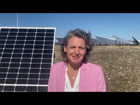 Total - Centrale solaire de Gargenville inaugurée : réaction d’Elisa Coeuru, directrice régionale