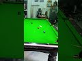 Did you NOTICE the second shot ?? #aiming #8ball #practice #trickshot
