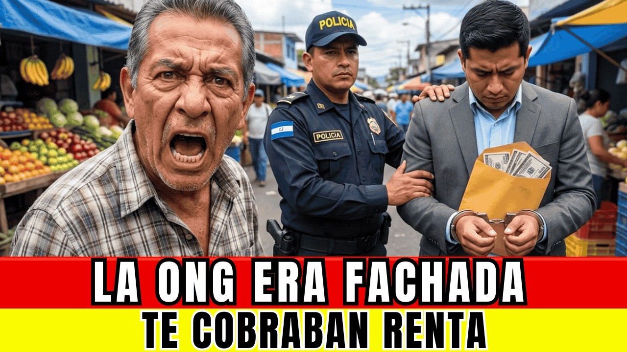 LA ONG DEL MERCADO… ERA FACHADA DE PANDILLAS Y COBRABA RENTA