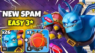 Th15 Super Minion Attack | Th15 Mass Super Minion Blimp Attack Strategy - Clash of Clans