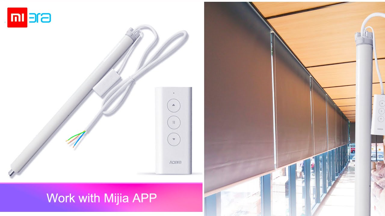 Xiaomi Aqara Roller Shade Controller. YouTube