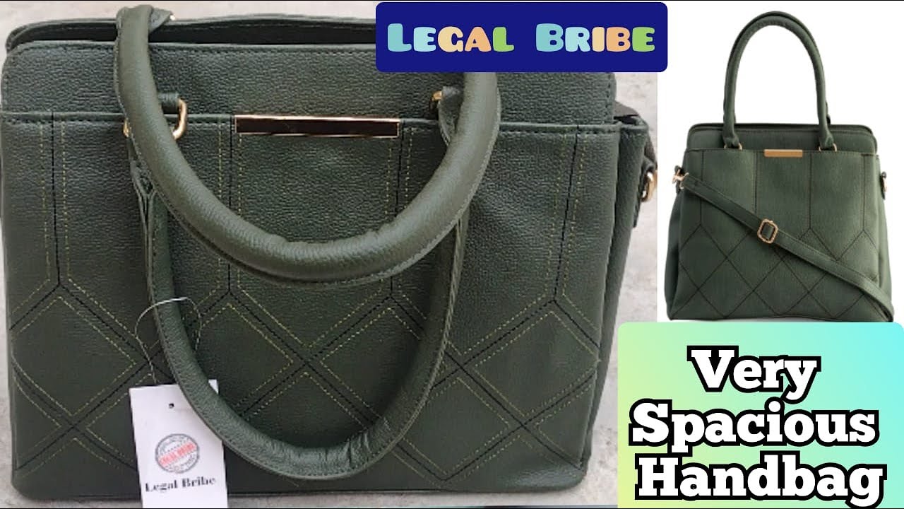 Buy Legal Bribe Textured Hand Held Bag Black online