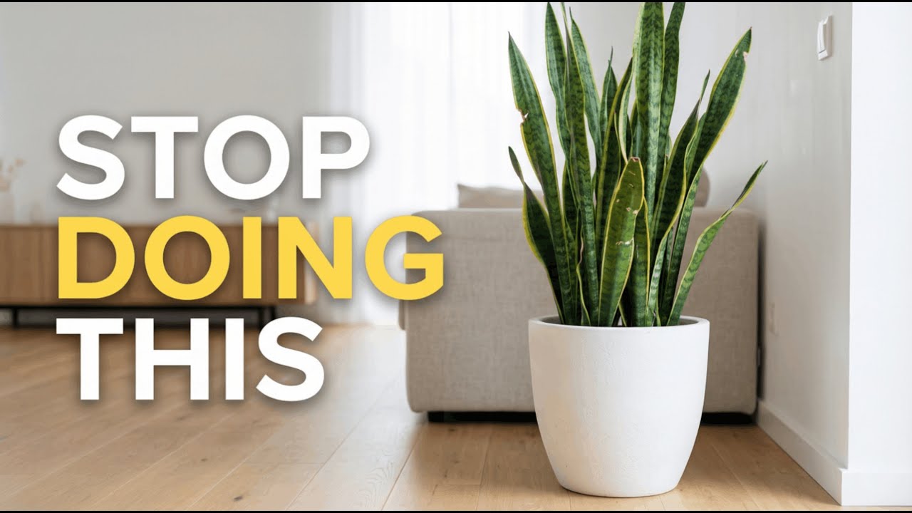 Snake Plant Care Made Simple (Why Most Indoor Snake Plants Fail)