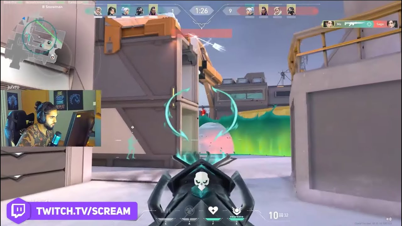 ScreaM doing his thing with the guardian | VALORANT CLIP